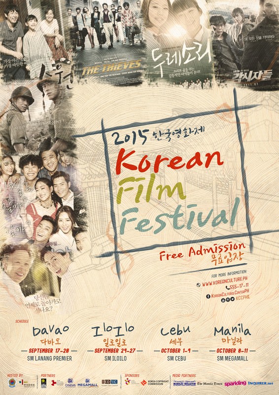 Korean Film Festival at SM Lanang Premier Cinema, Sept. 17-20