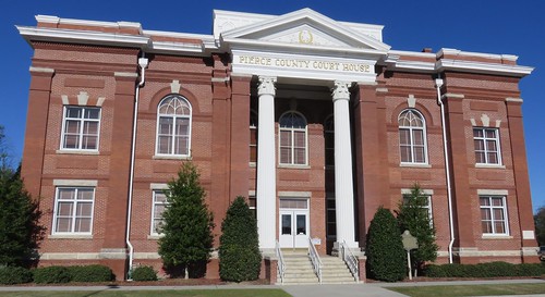 georgia ga courthouses countycourthouses usccgapierce piercecounty blackshear