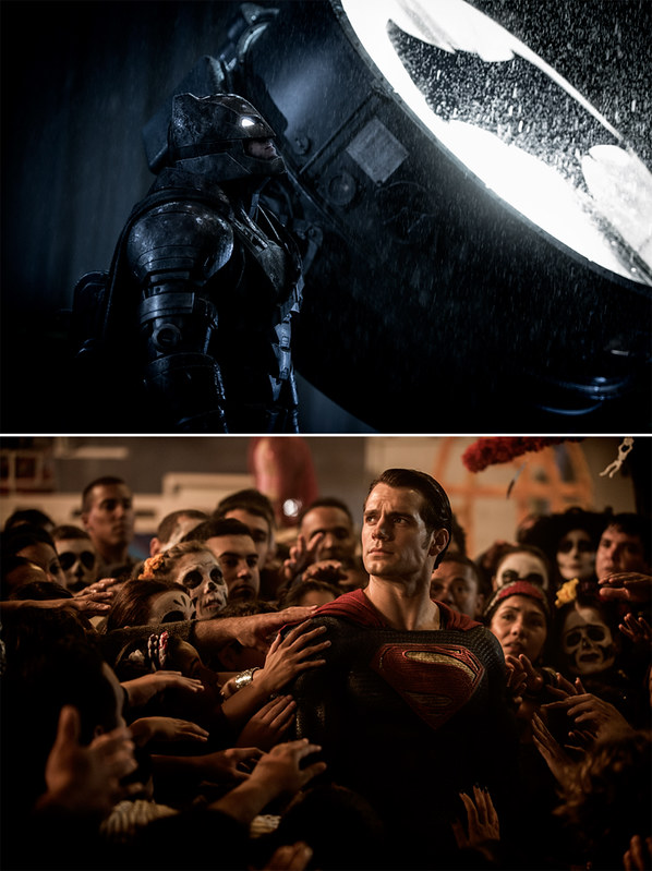 「バットマン vs スーパーマン」初出し写真