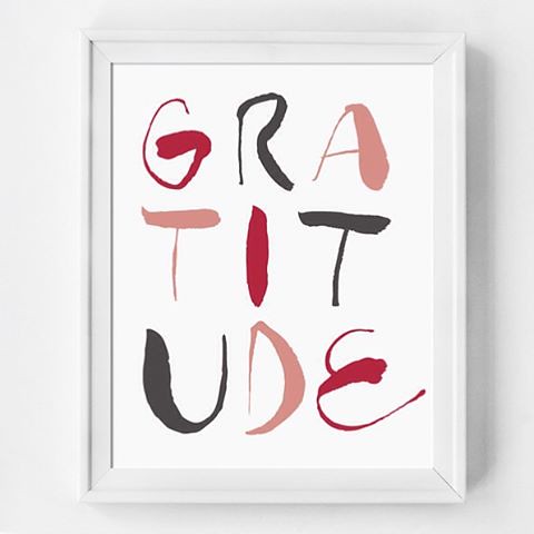 Gratitude Art Print