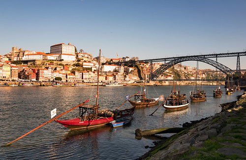 europe portugal oporto porto trouvailleblue duororiver duoro port boats casks vilanovadegaia