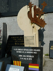 Oradour-sur-Glane, cemetery, the Guernica memorial