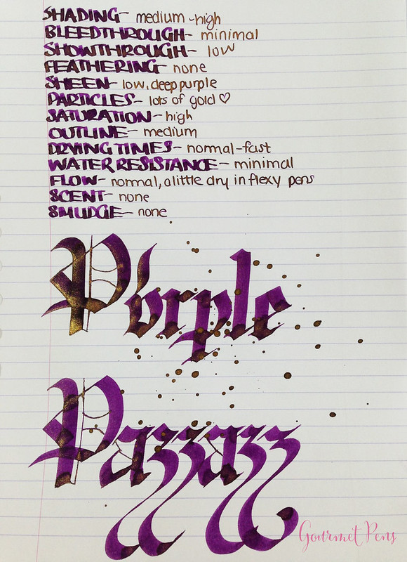 Ink Shot Review Diamine Purple Pazzazz (6)