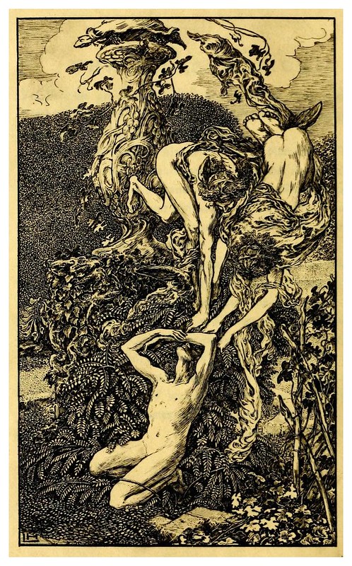 001-The sensitive plant-1899- ilustrado por Laurence Housman