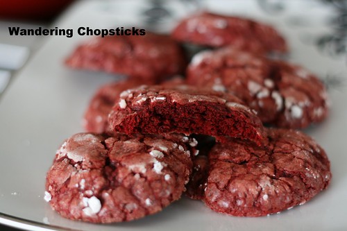 Red Velvet Crackle Cookies 14