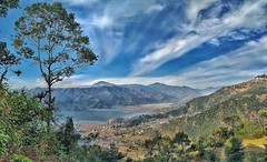 View of Phewa Tal from Methlang (Pokhara, Nepal)