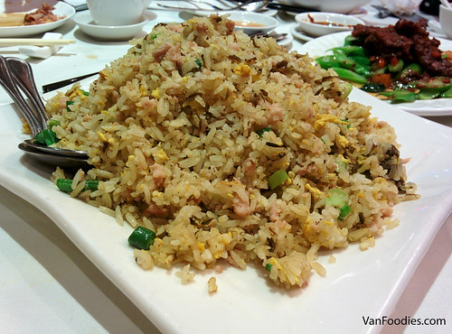 Fried Rice with Minced Pork and Pickled Olive Greens