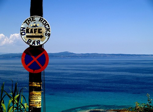 ocean sea summer beach sign geotagged outside panoramic greece vista geolon234433 formfaktor geolat4009245