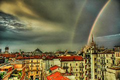 Rainbow over Duomo