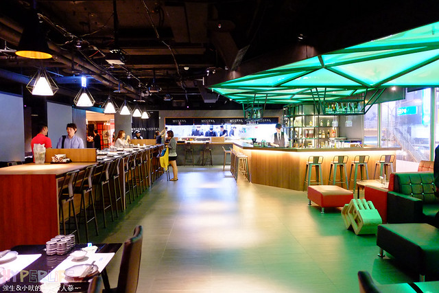 台中北區推薦日本料理【姜均Mugen】，日式料理遇上時尚Lounge Bar風格也很搭~ @強生與小吠的Hyper人蔘~