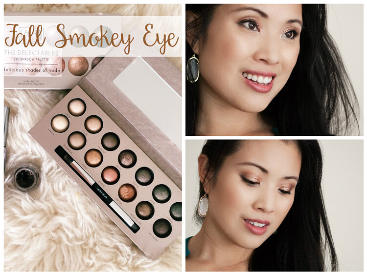 cute & little blog | fall makeup tutorial | laura geller delectables palette