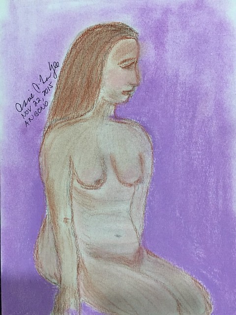 Nude drawing by OMB