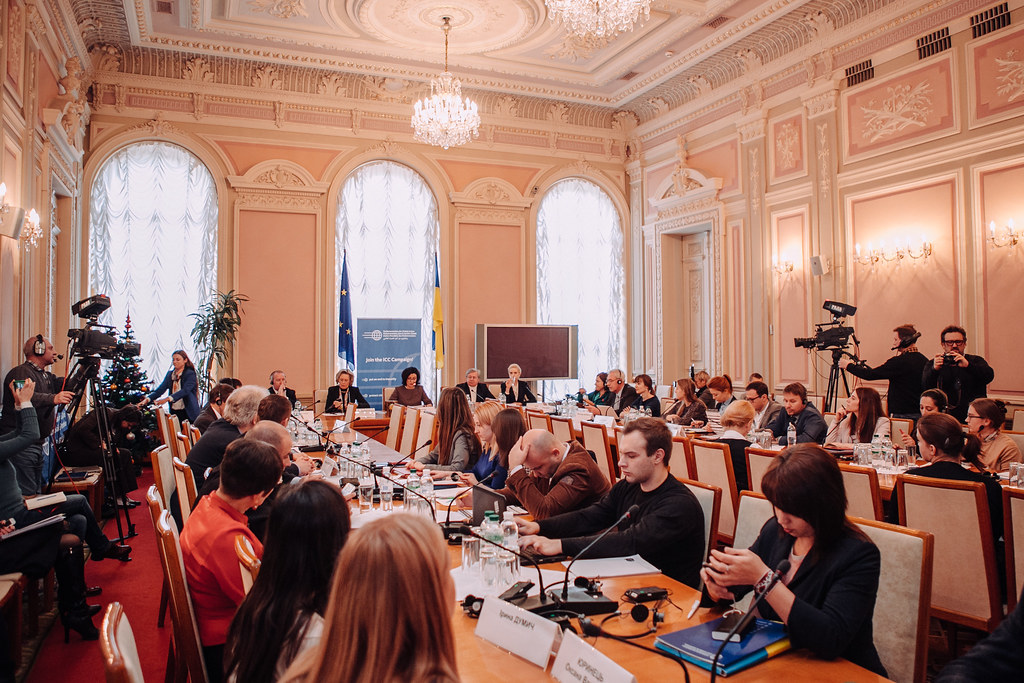Parliamentary Seminar on ICC &Ukraine and meetings with fractions