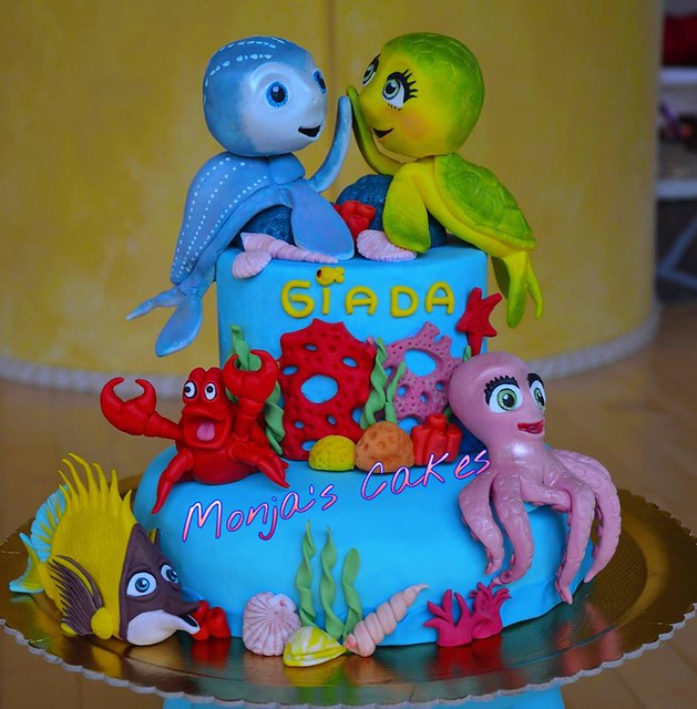 Sammy and Co Cake by Monja Demartini by Monja's Cakes