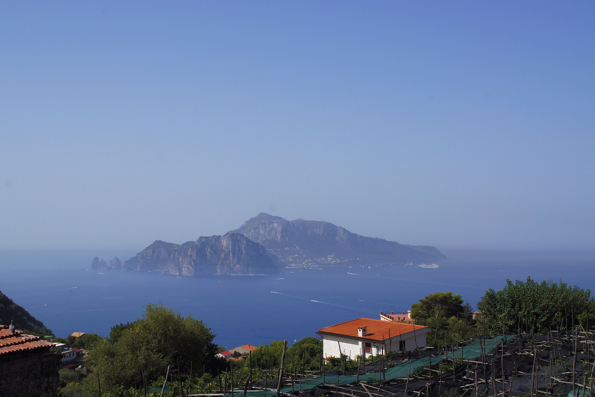 Views of Capri from Termini, VSCOcam edit