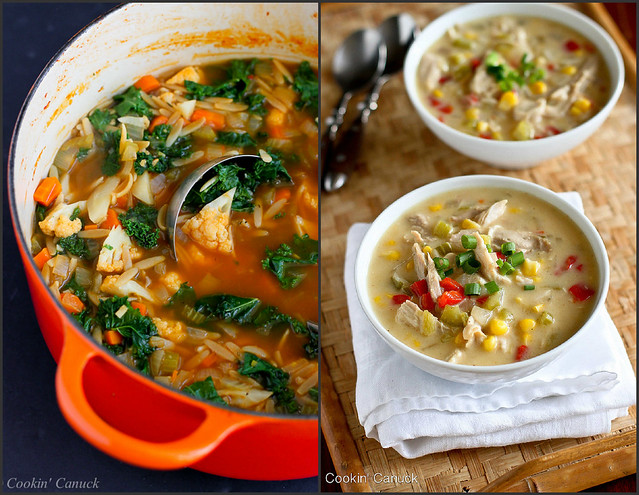 Italian Chicken & Vegetable Tortellini Soup Recipe - Cookin Canuck