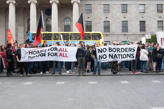 Refugees Welcome Rally Dublin