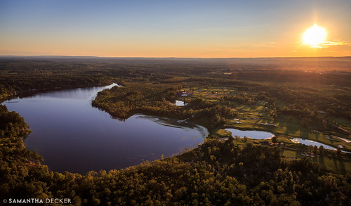 sunset ny newyork upstate saratogasprings aerial helicopter lakelonely canonef24105mmf4lisusm canoneos6d samanthadecker saratoganationalgolfcourse
