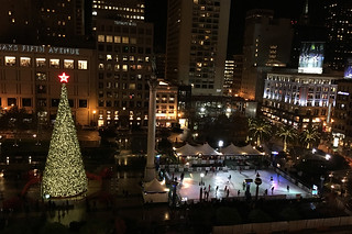 Christmas Holiday 2015 - Union Square nighttime