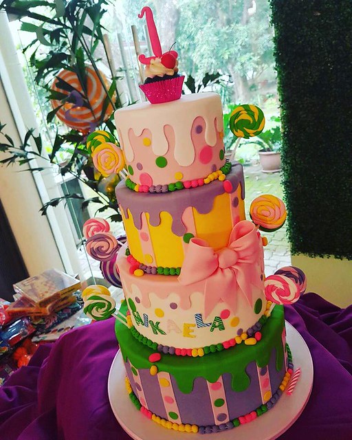 Candyland Themed Cake by Liza Carlos Perez of Fairy Anya's Cupcakes