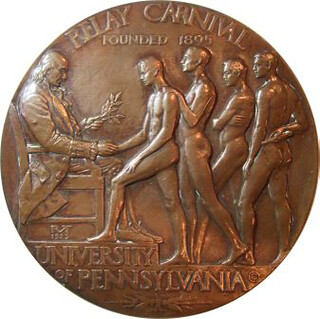 University of pennsylvania Relay Carnival plaque