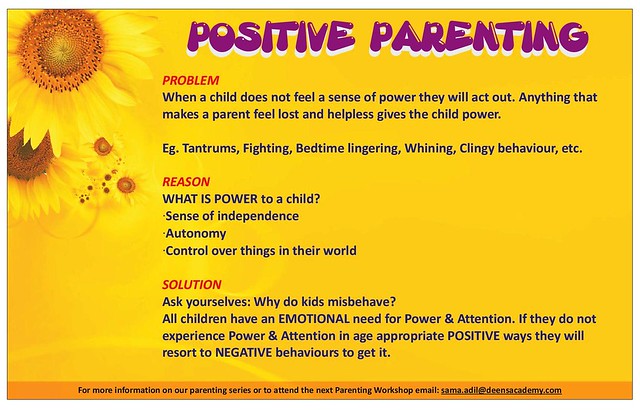 Positive Parenting @ Deens