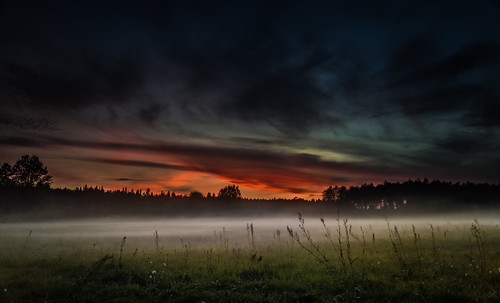 sunset sky mist nature fog clouds landscape twilight dusk poland sigma1750mmf28 piotrfil