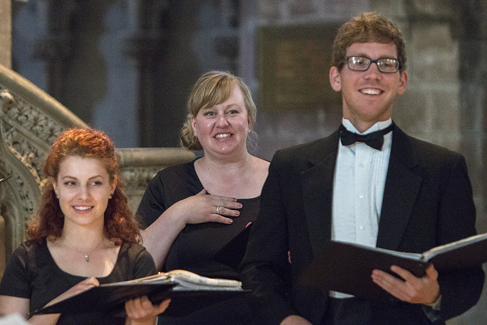 Idaho State University Chamber Choir performs in St. Giles