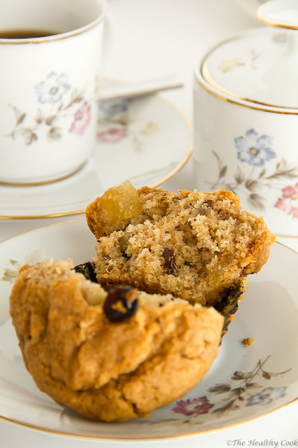 Dried Fruit Muffins (St. Fanourios Cake)  –  Φανουρόπιτα /κια