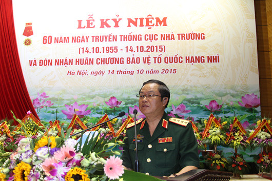 Đại tướng Đỗ Bá Tỵ phát biểu tại Lễ Kỷ niệm