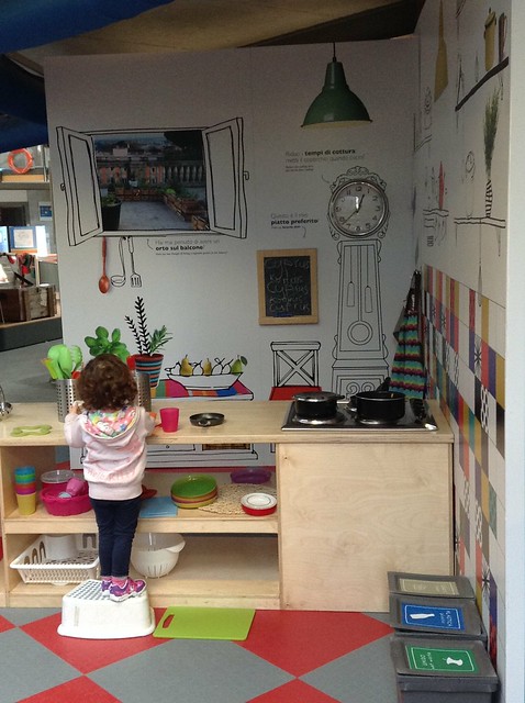 Fab kitchen at explora Rome children museum