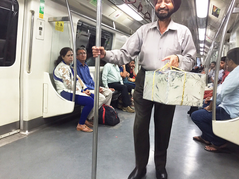 Delhi Metro - The Wenger's Man, Blue Line
