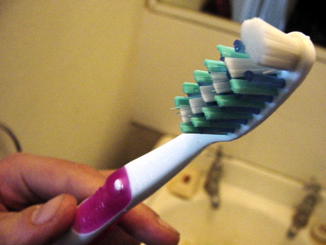 New toothbrush