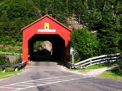 Covered Bridge Over Point Wolfe River