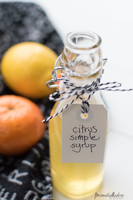 Homemade Candied Citrus Peel and Citrus Simple Syrup