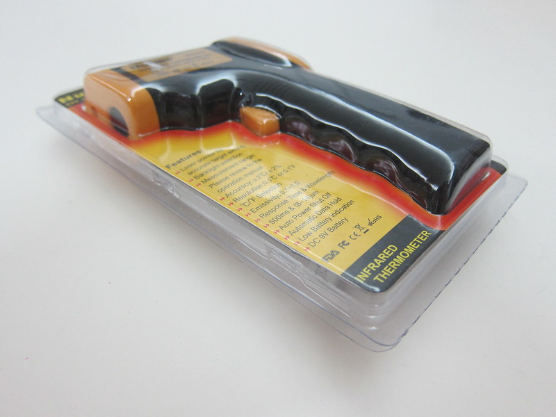 Nubee NUB8380 Temperature Gun - Packaging
