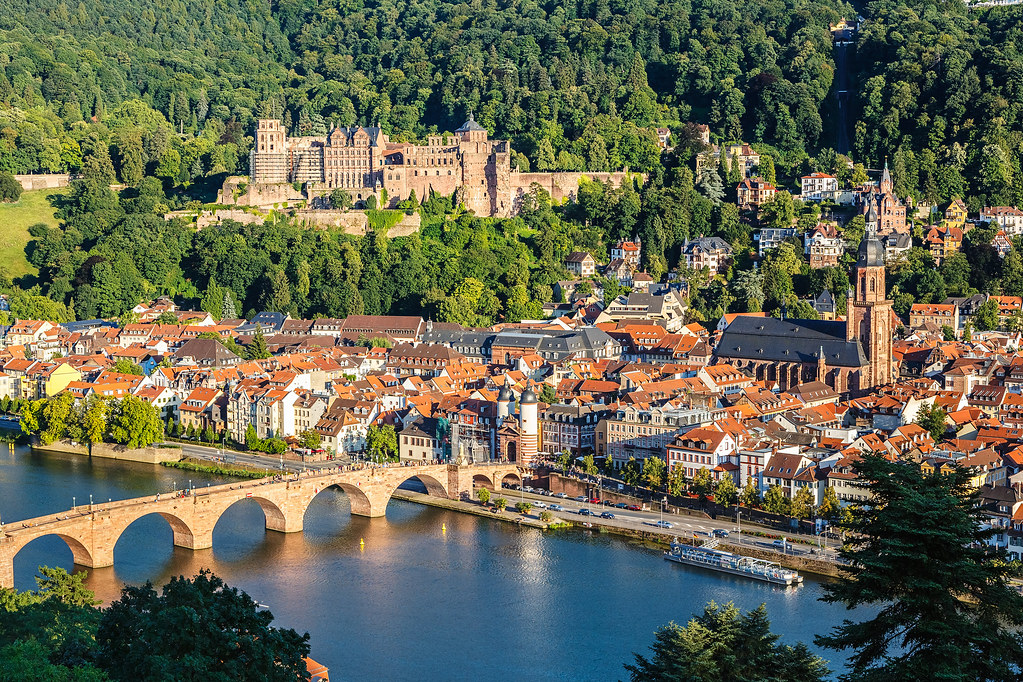 Vue sur Heidelberg