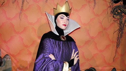 Queen Grimhilde at Disneyland Halloween Party