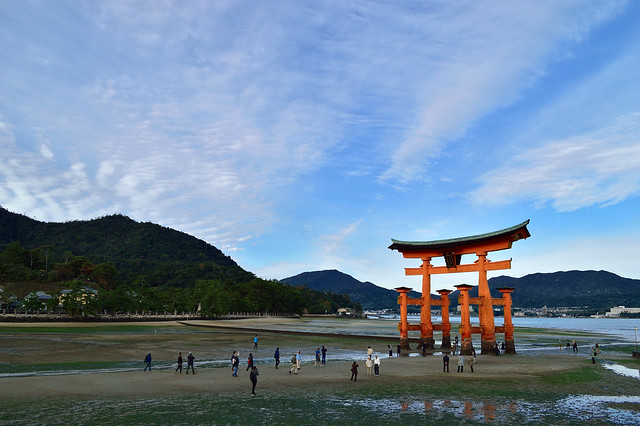 大鳥居_厳島神社　Itsukushima Shrine