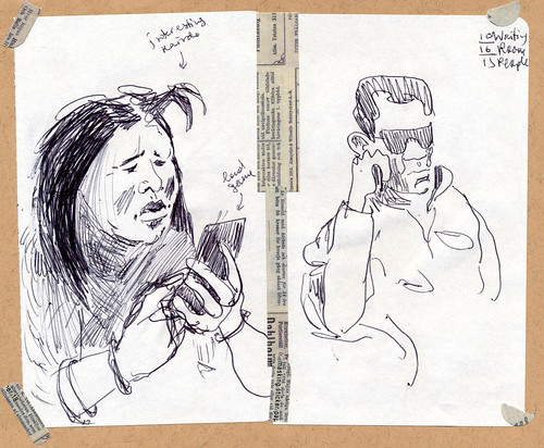 Sketchbook #93: Waiting Room People