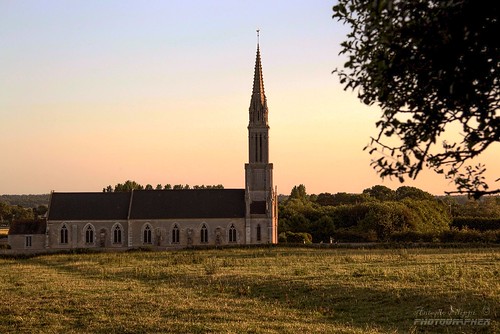 sunset france church landscape countryside tramonto chiesa campagna normandie paysage campagne normandy francia eglise hdr paesaggio normandia coucherdusoleil ecrammeville