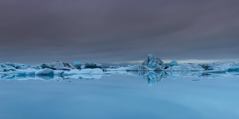 Reflection of Ice - Jökulsárlón