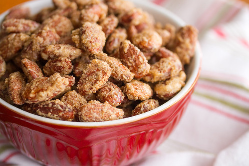 Candied Gingerbread Sugared Almonds
