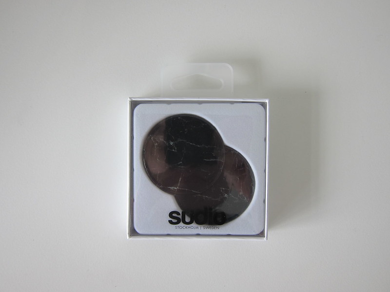 Sudio Cap - Black Marble - Box Front