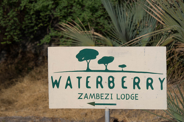 Sign for our lodge