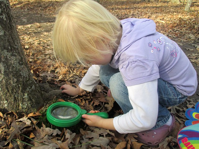 Children love to explore nature at Powhatan State Park, Virginia 