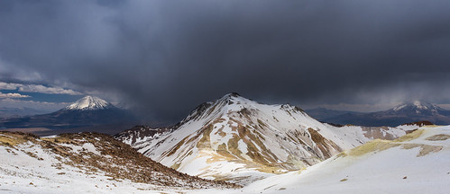snow storm geotagged volcano bolivia volcanos parinacota sajama pomerape acotango