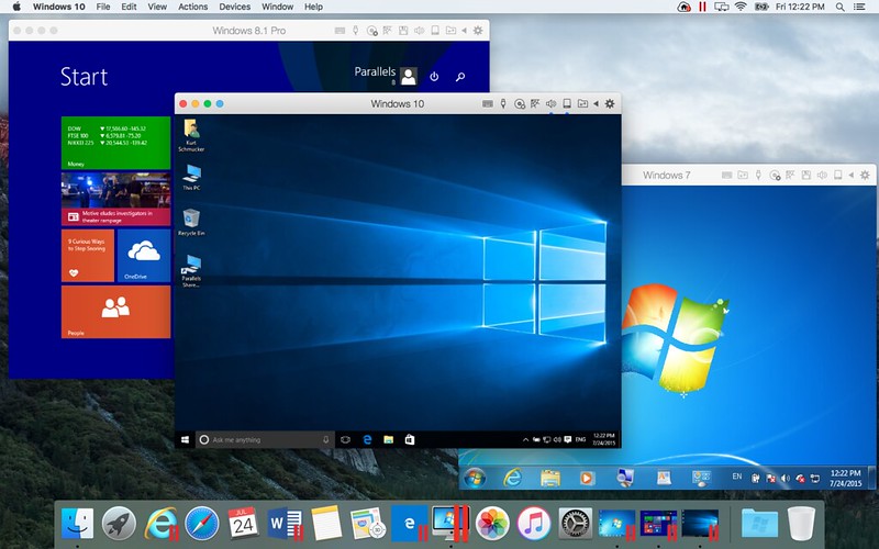 Parallels Desktop 11 for Mac - Windows 7, 8 & 10