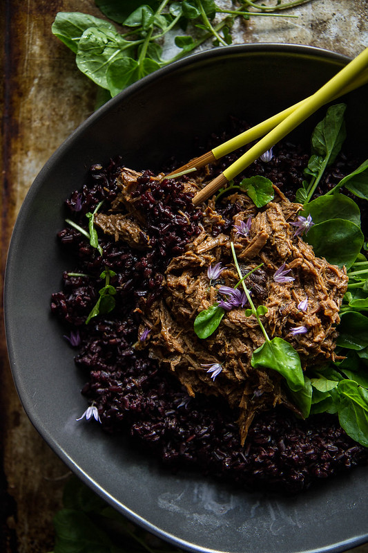 Forbidden Braised Beef Bowls