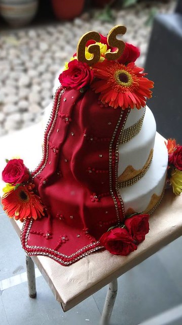 Indian Wedding Cake by Cakelicious - the most beautiful cakes in town